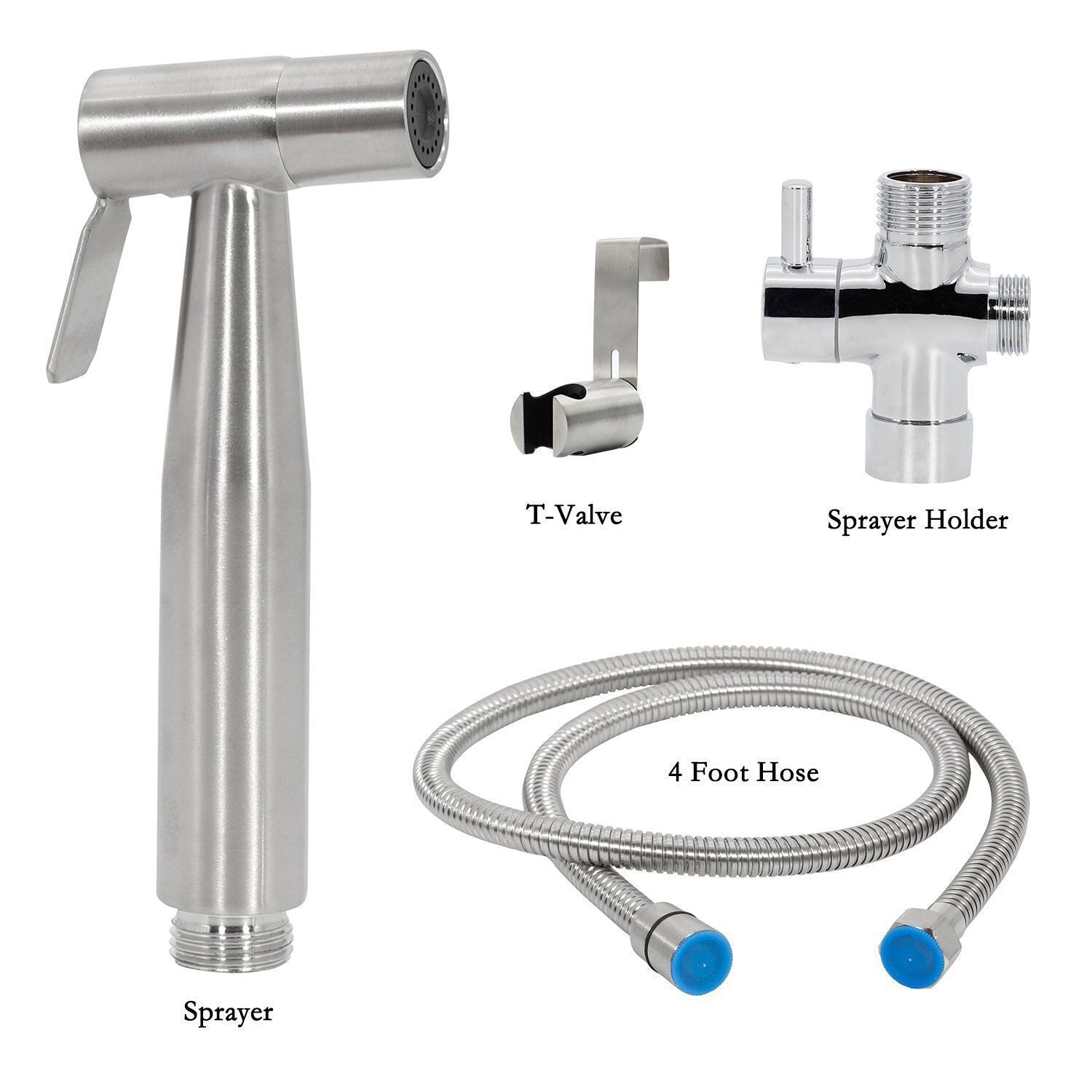 Toilet Companion Bidet Spray Gun Set High Pressure Booster Nozzle Toilet Spray Gun - Mubimart -  