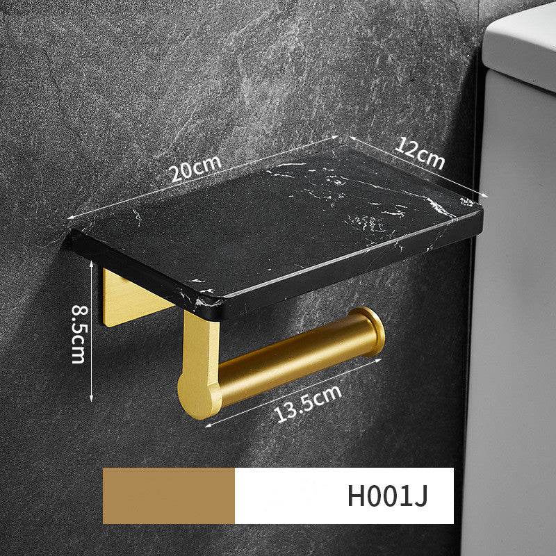 Toilet Marble Paper Towel Holder - Mubimart