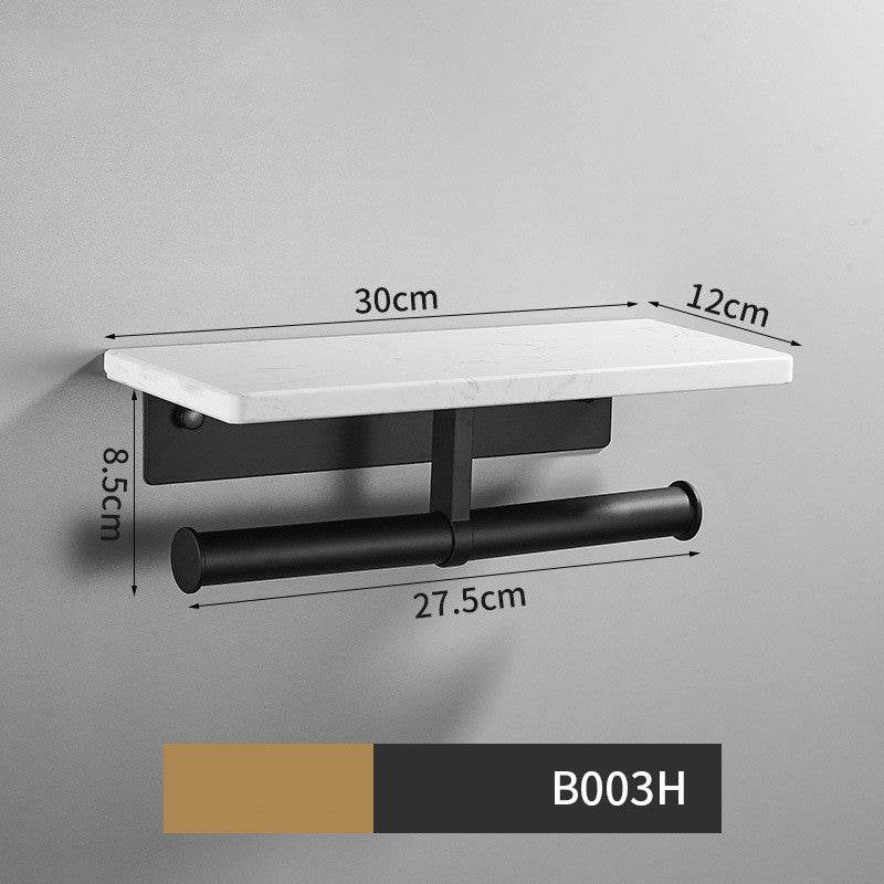 Toilet Marble Paper Towel Holder - Mubimart