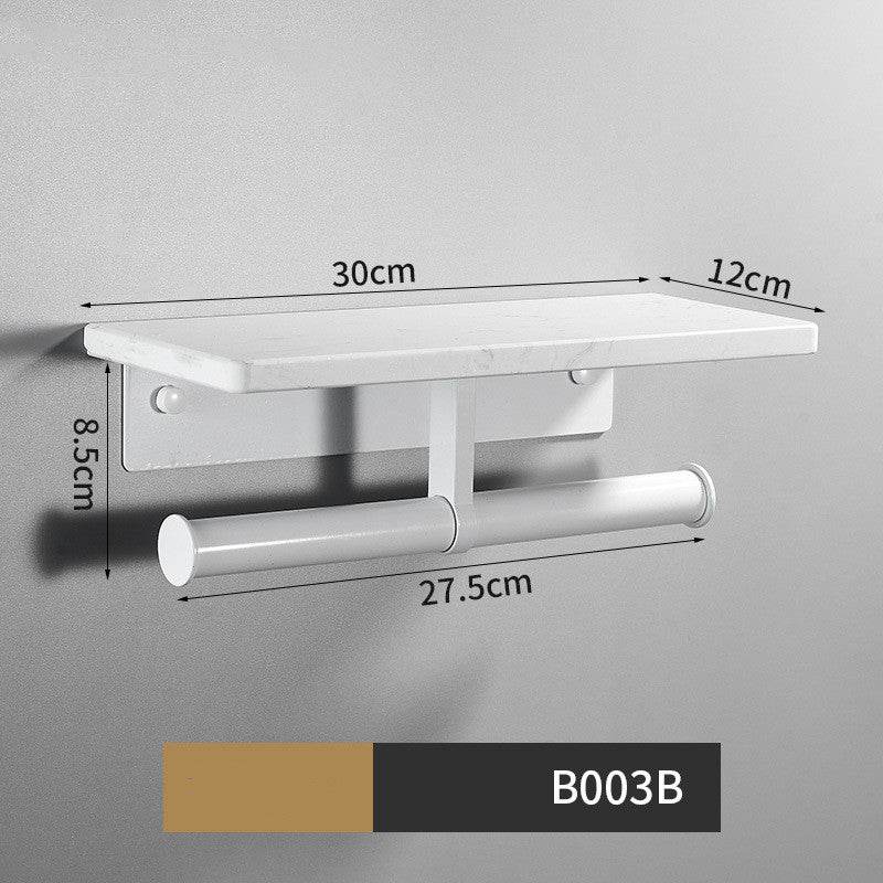 Toilet Marble Paper Towel Holder - Mubimart
