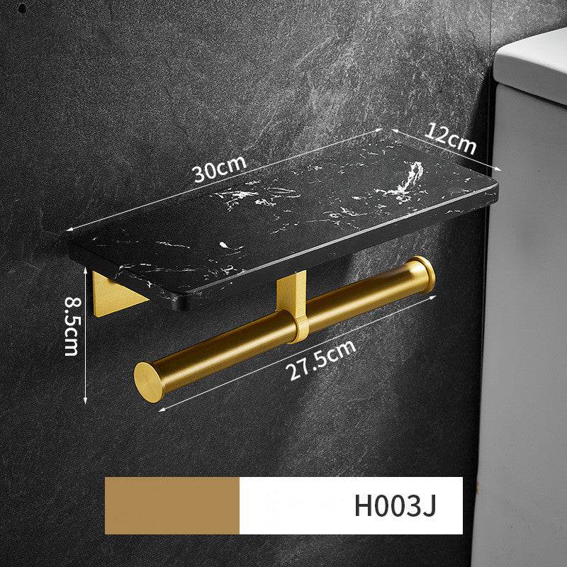 Toilet Marble Paper Towel Holder - Mubimart