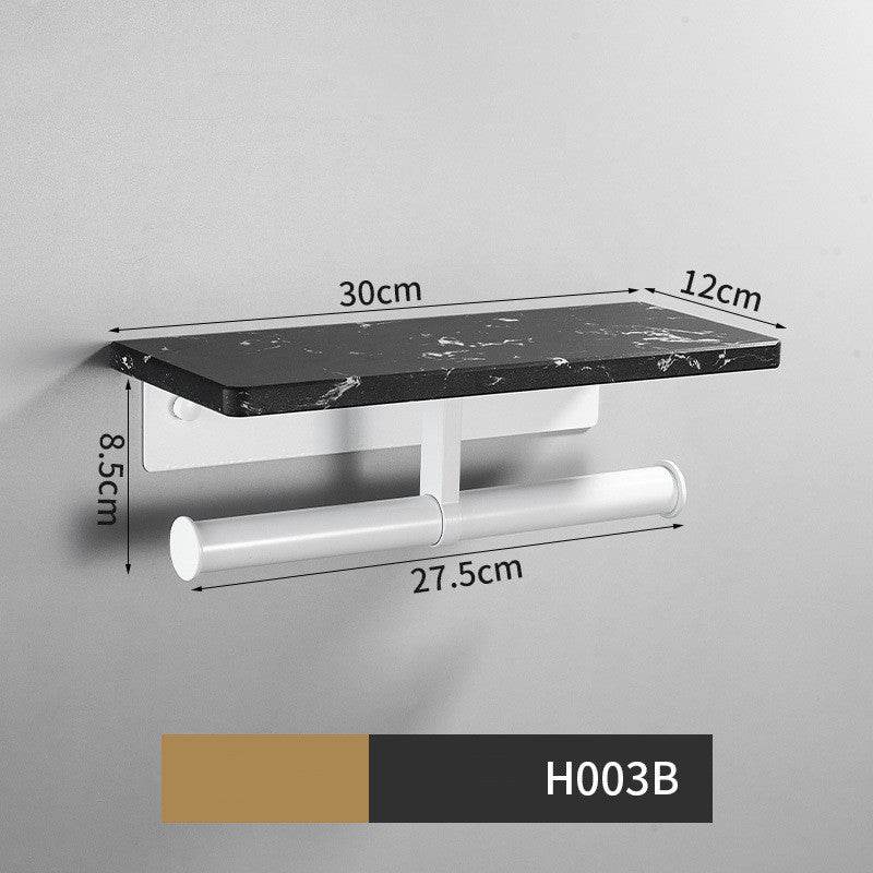 Toilet Marble Paper Towel Holder - Mubimart