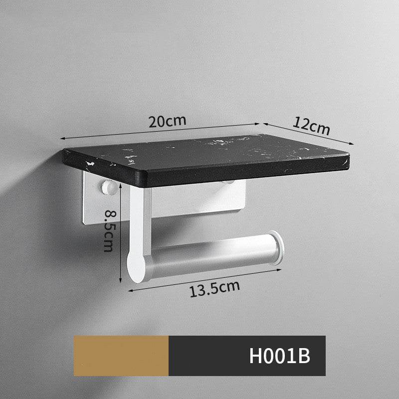 Toilet Marble Paper Towel Holder - Mubimart