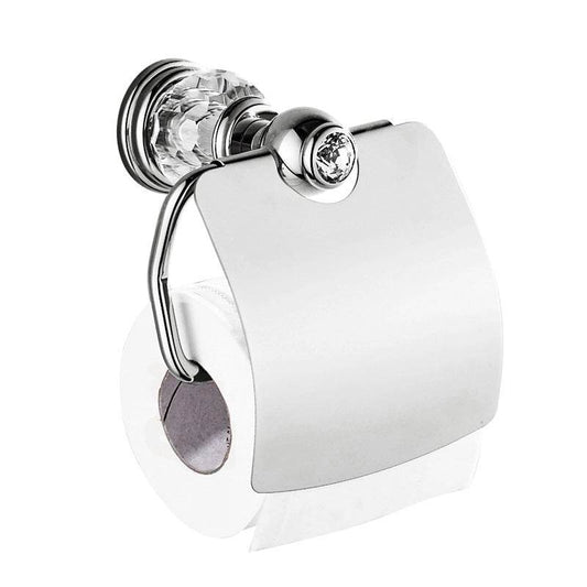 Toilet Paper Towel Holder Hand Box Paper Roll Holder Toilet Paper Towel Holder Gold - Mubimart