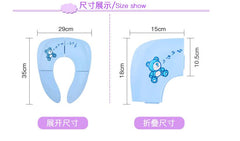 Toilet Seat Folding Toilet Seat for Children - Mubimart -  