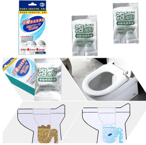 Toilet cleaner, toilet foam, cleansing toilet, detergent - Mubimart