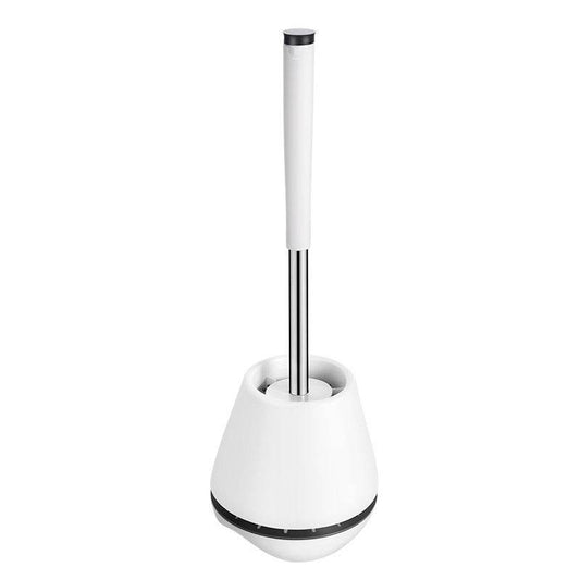 Toilet cleaning brush set round-bottomed toilet brush - Mubimart