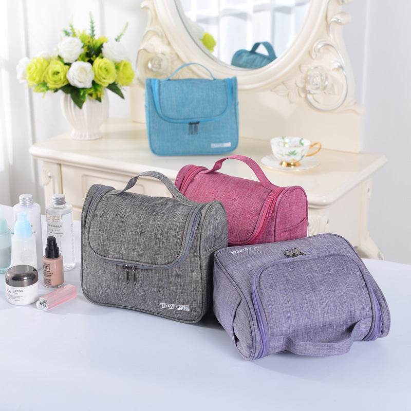 Toiletry Bag Organizer Storage Bag Folding Bag Cosmetic Bag - Mubimart