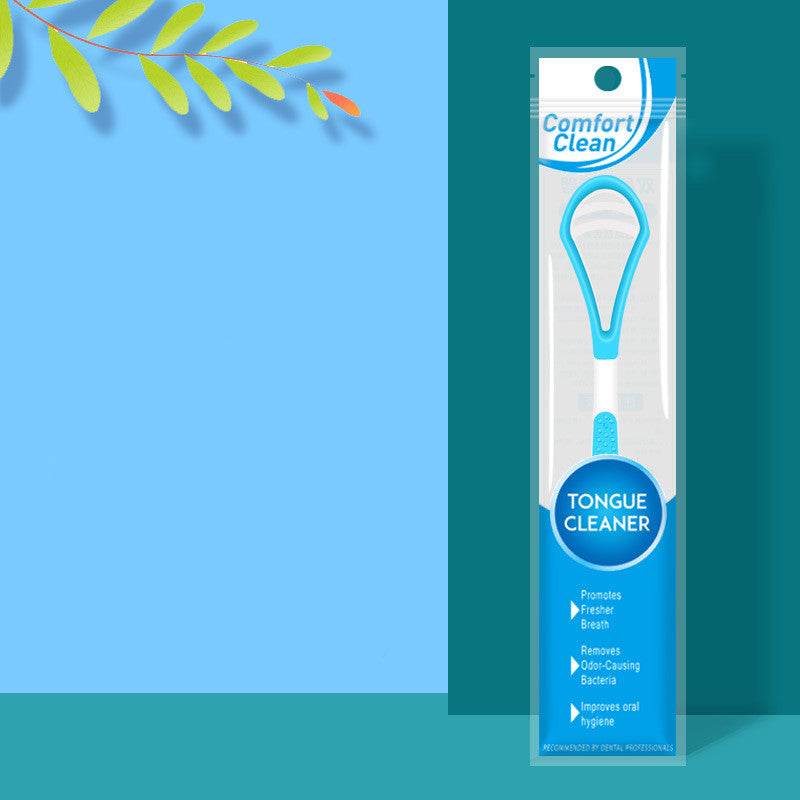 Tongue Coating Brush Tongue Scraper Clean Oral Odor - Mubimart