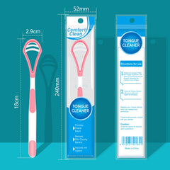 Tongue Coating Brush Tongue Scraper Clean Oral Odor - Mubimart -  