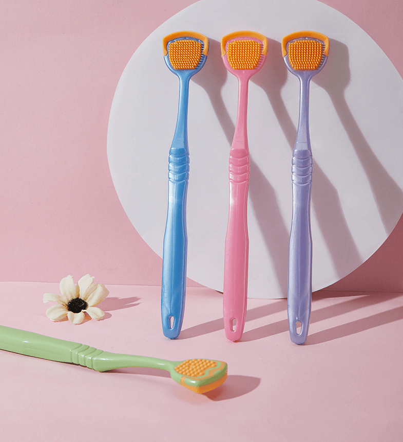 Tongue Scraper Double-sided Cleaning And Scraping Tongue Coating - Mubimart