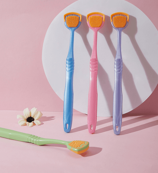Tongue Scraper Double-sided Cleaning And Scraping Tongue Coating - Mubimart