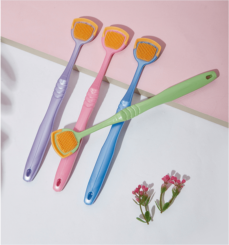 Tongue Scraper Double-sided Cleaning And Scraping Tongue Coating - Mubimart