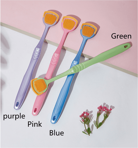 Tongue Scraper Double-sided Cleaning And Scraping Tongue Coating - Mubimart
