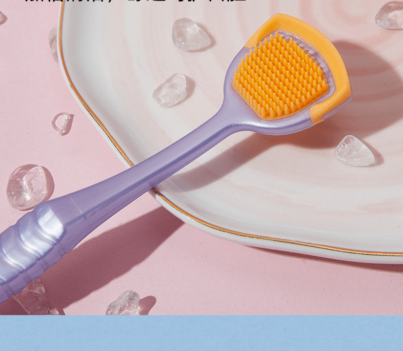 Tongue Scraper Double-sided Cleaning And Scraping Tongue Coating - Mubimart