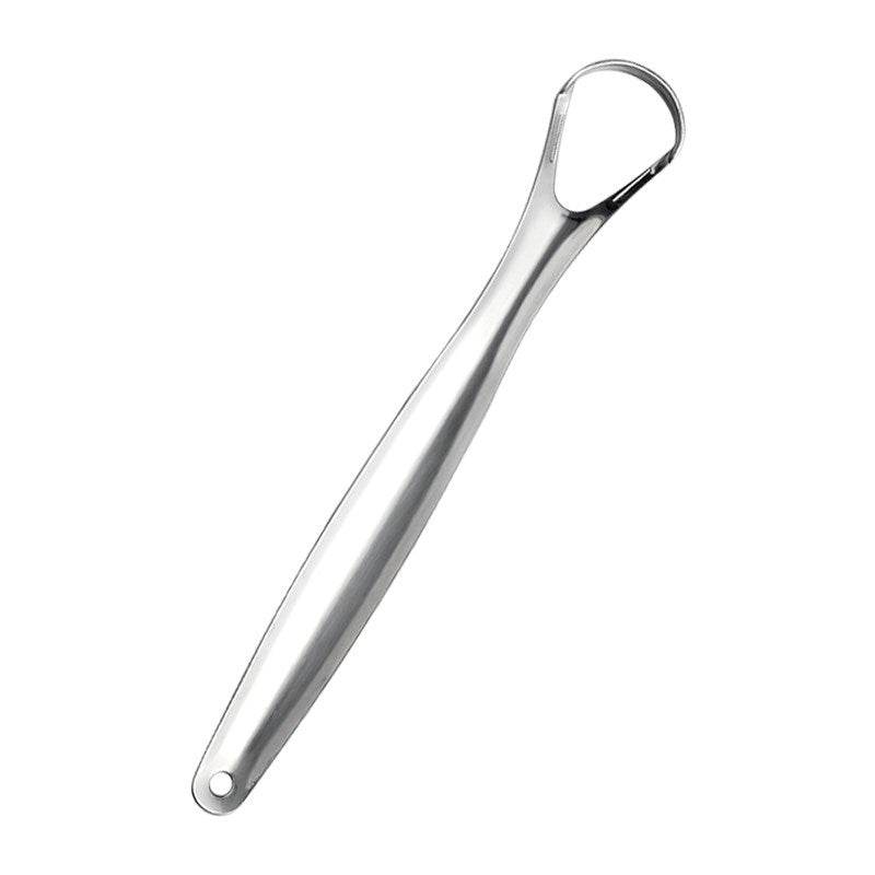 Tongue brush and tongue scraper - Mubimart