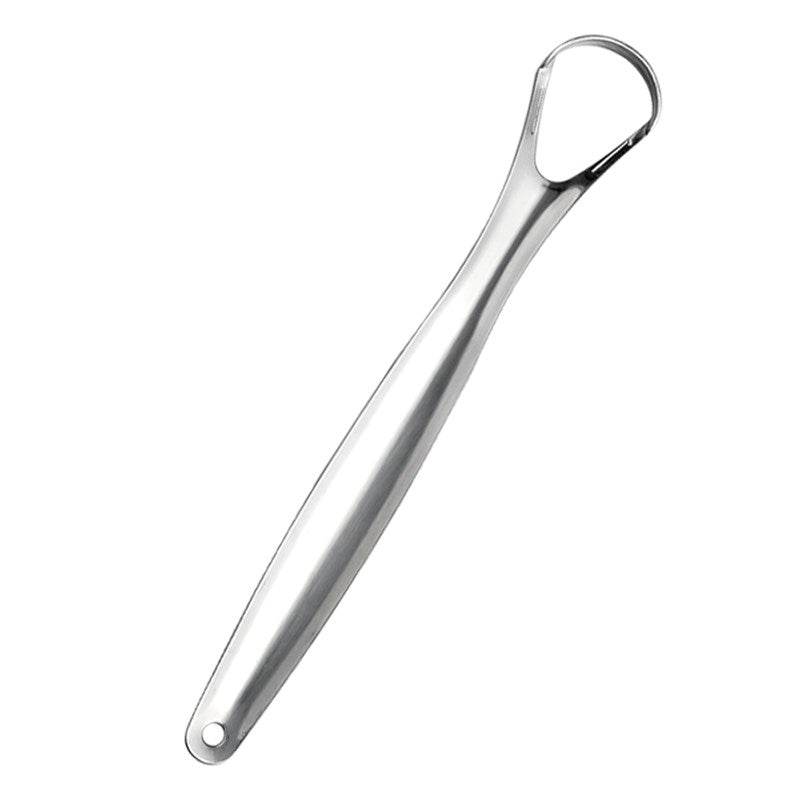 Tongue brush and tongue scraper - Mubimart