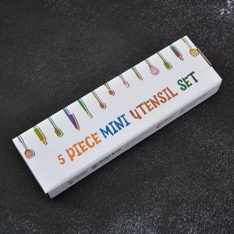 Tool Color 5-piece Spatula Silicone Spatula - Mubimart