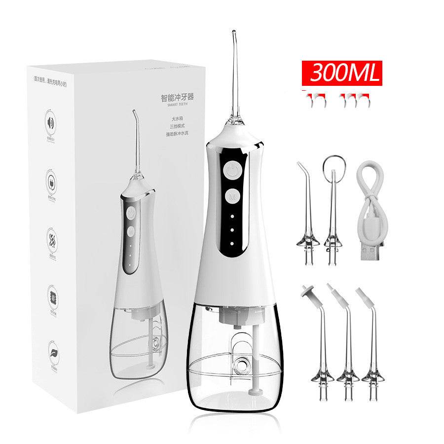 Tooth Smart Portable Water Flosser White - Mubimart