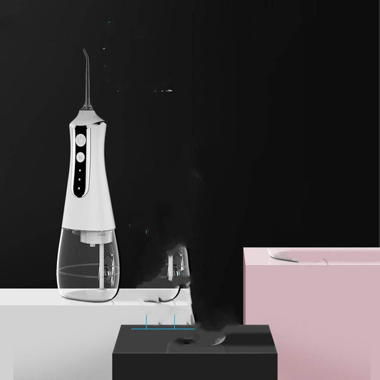 Tooth Smart Portable Water Flosser White - Mubimart