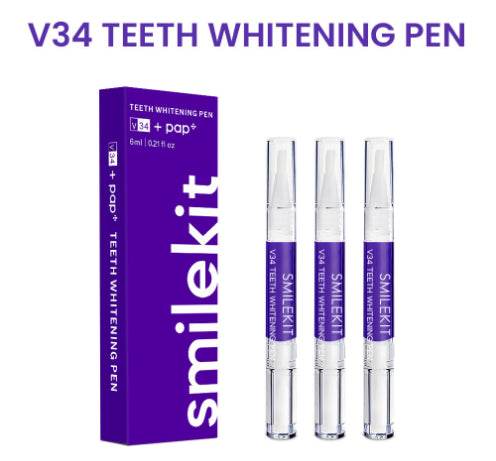 Toothbrush Pen Tooth Whitening Artifact Brighten Yellow Tooth Sticker - Mubimart