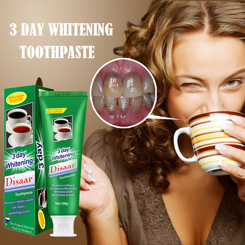 Toothpaste for tea stains - Mubimart -  