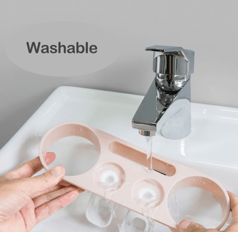 Toothpaste holder, toothbrush holder, toothbrush holder, storage box - Mubimart