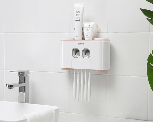 Toothpaste holder, toothbrush holder, toothbrush holder, storage box - Mubimart