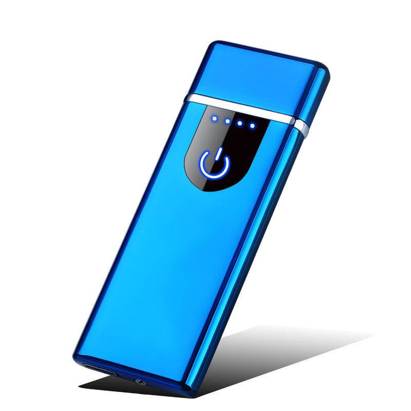 Touch Screen Induction Lighter, Rechargeable Cigarette Lighter Lighter, Lightweight Portable Lighter - Mubimart