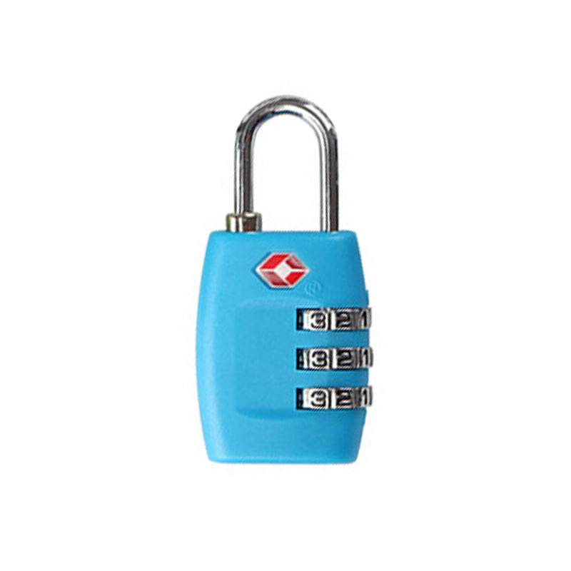 Tourism Luggage Zipper Lock Plastic TSA Code Lock - Mubimart