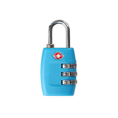 Tourism Luggage Zipper Lock Plastic TSA Code Lock - Mubimart -  