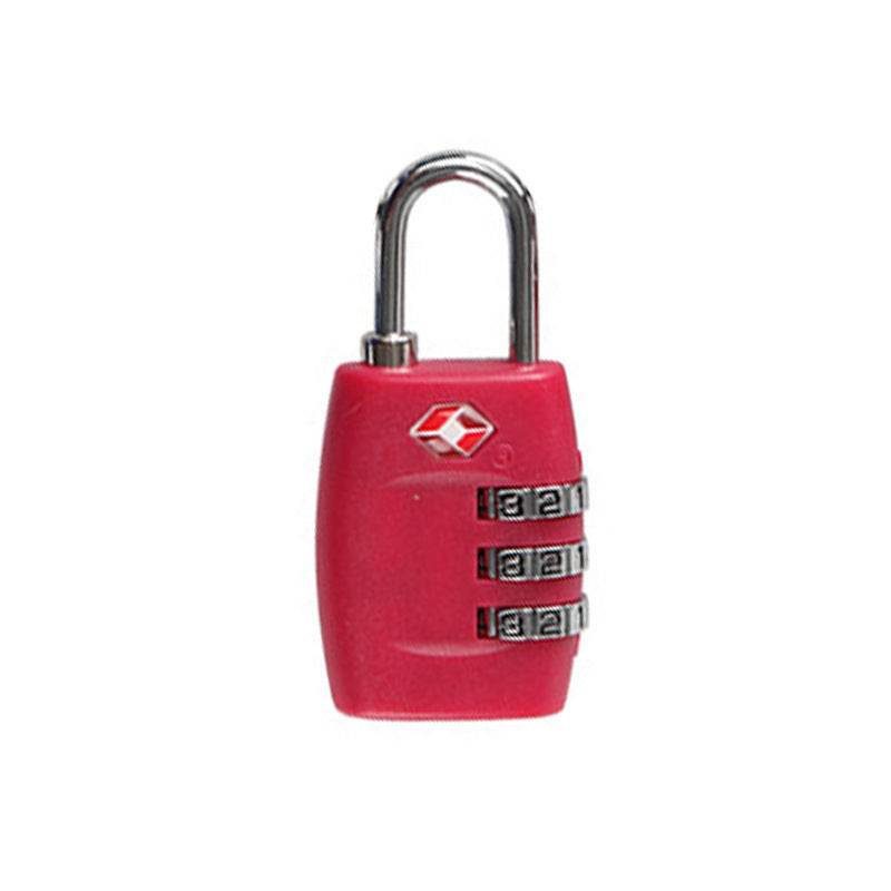 Tourism Luggage Zipper Lock Plastic TSA Code Lock - Mubimart