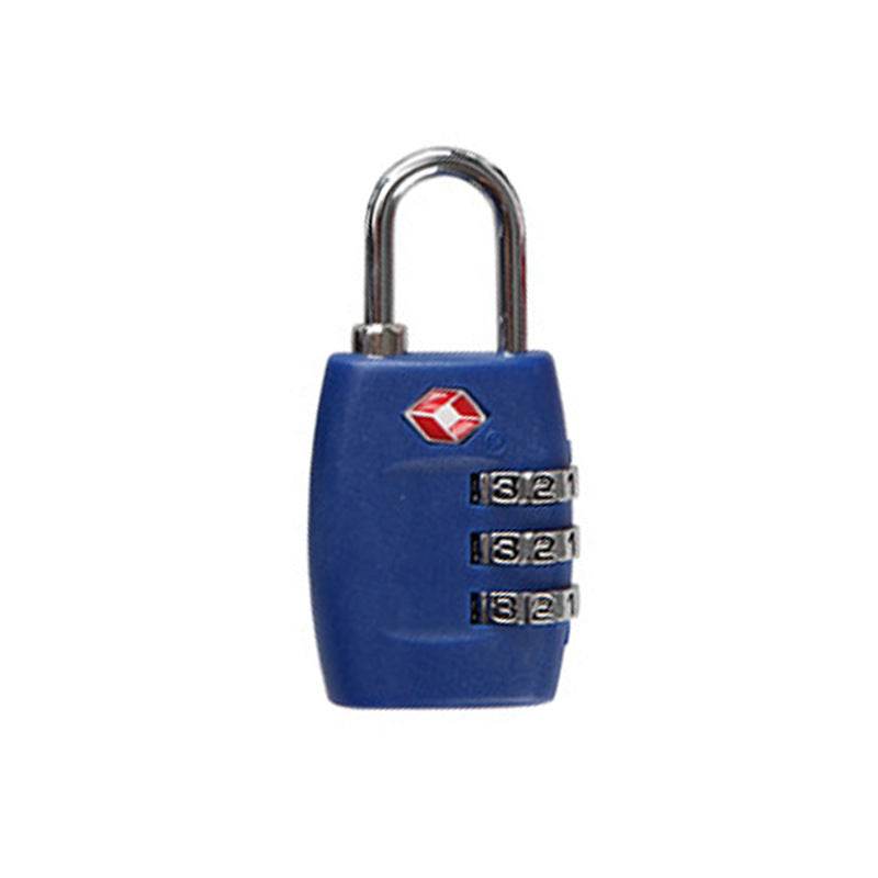 Tourism Luggage Zipper Lock Plastic TSA Code Lock - Mubimart
