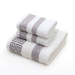 Towels Gift Box Three-piece Set - Mubimart -  