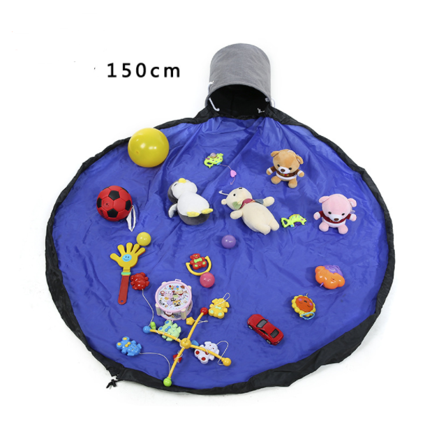 Toy Storage Bucket Bag Fast Children Crawling Mat Debris Storage Box - Mubimart -  