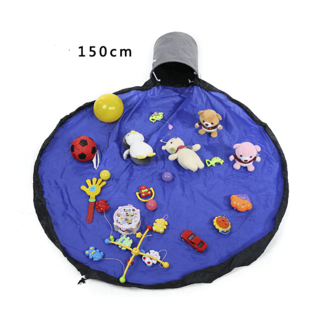 Toy Storage Bucket Bag Fast Children Crawling Mat Debris Storage Box - Mubimart
