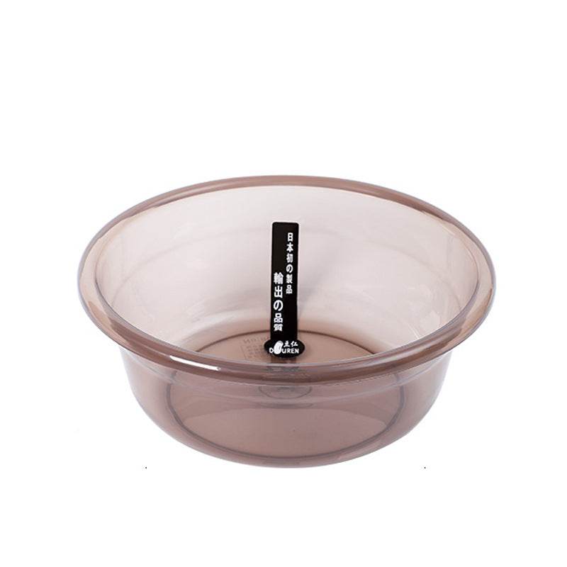Transparent Washbasin Household Plastic Laundry Tub - Mubimart