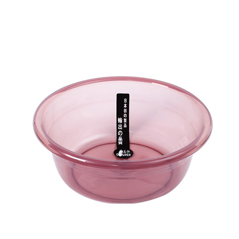 Transparent Washbasin Household Plastic Laundry Tub - Mubimart -  