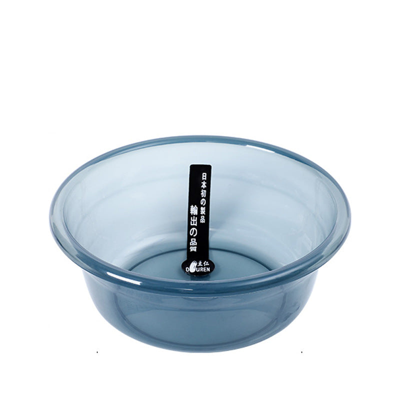 Transparent Washbasin Household Plastic Laundry Tub - Mubimart -  