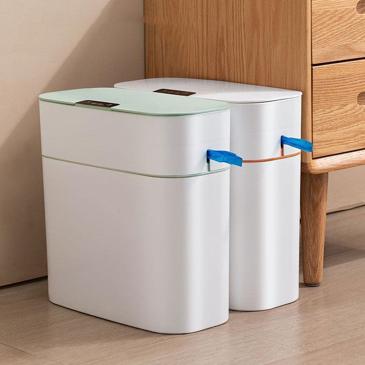 Trash Can Automatic Electric Trash Bin - Mubimart - Trash can 