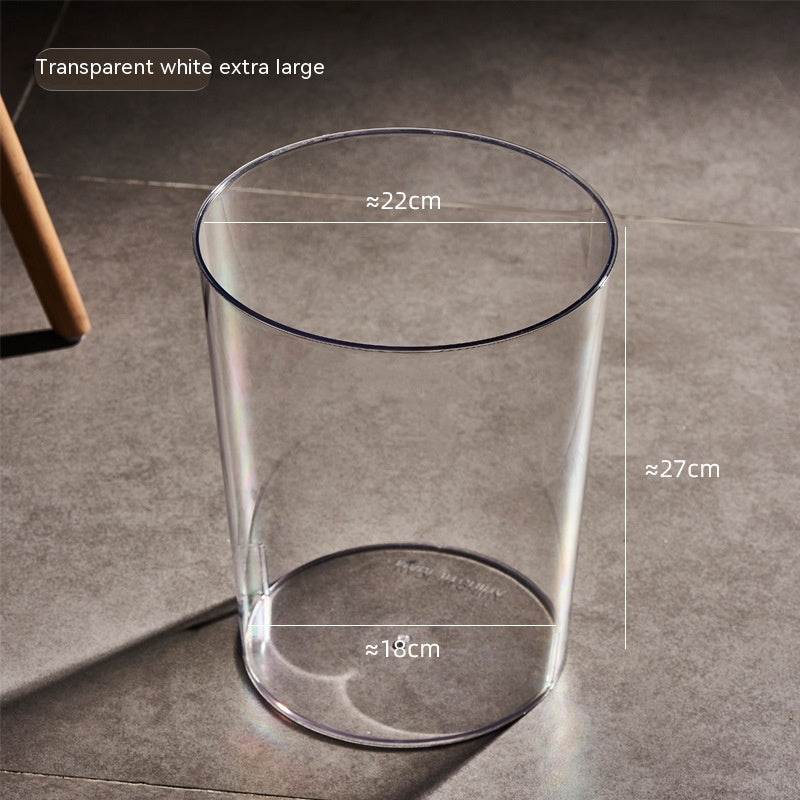 Trash Can Transparent Trash Can - Mubimart