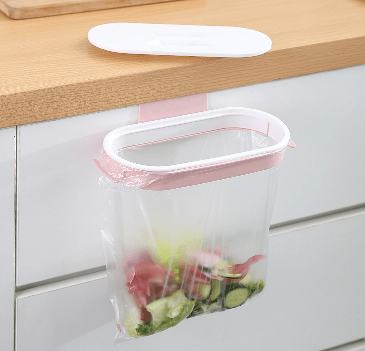 Trash bag holder towel rack - Mubimart