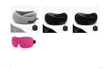 Travel Neck Pillow Non-Deformed Airplane Pillow Travel Neck Cushion Durable U-Shaped Travel Memory Cotton Nap Neck Pillow - Mubimart