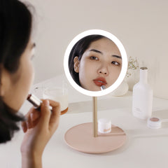 Travel beauty mirror folding mirror - Mubimart - Lighted Face Mirrors 