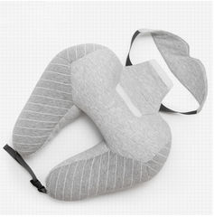 Travel pillow foam particle pillow u-shapedcervical neck pillow lumbar pillow - Mubimart -  