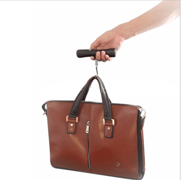Travel portable luggage suitcase luggage weight digital weighing hook scale - Mubimart