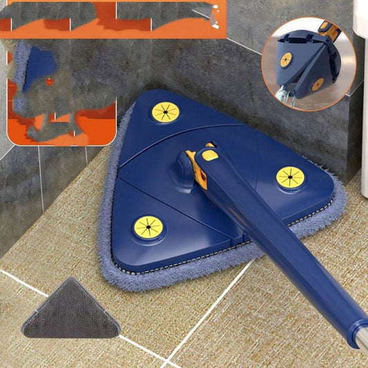 Triangle Mop Ceiling Cleaning Gadget Hand Twist Mop - Mubimart