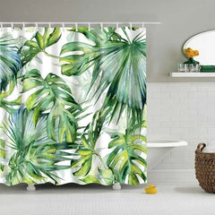 Tropical Shower Curtain - Mubimart - Shower curtain 