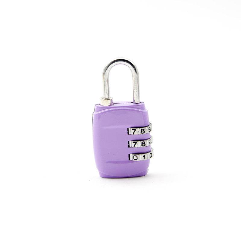 Trumpet three four lock padlock gym cabinet luggage cabinets dormitory backpack anti-theft password lock - Mubimart