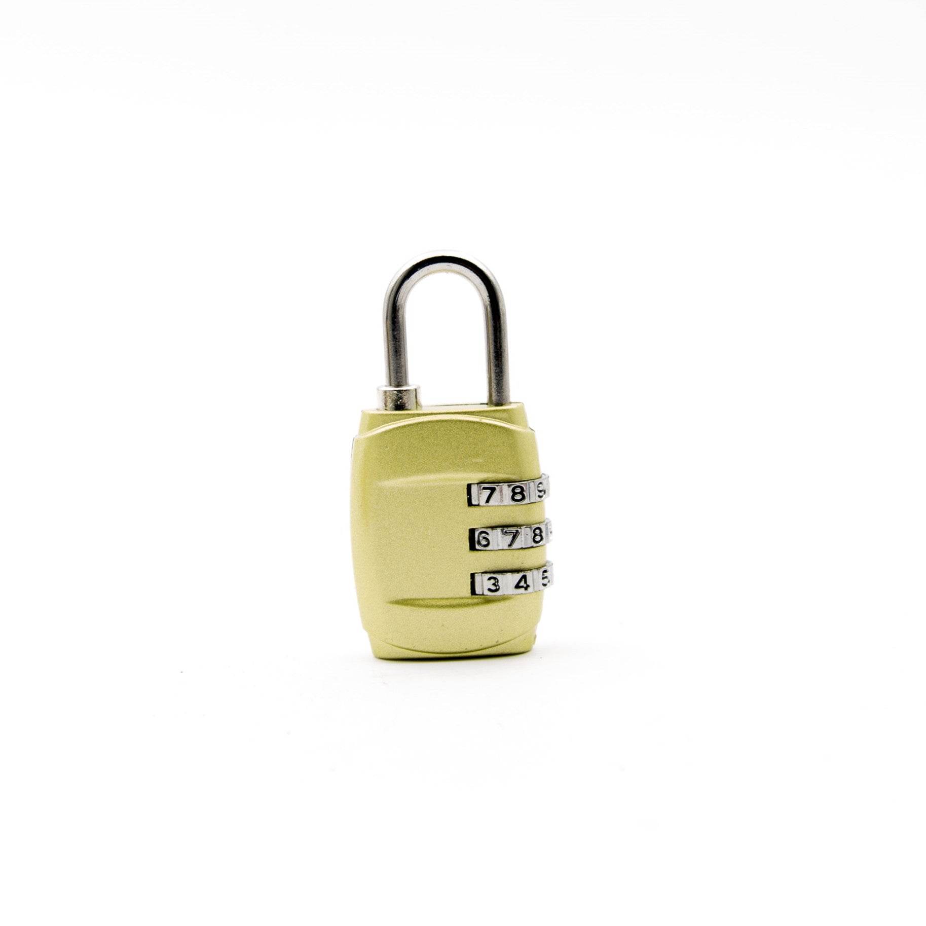 Trumpet three four lock padlock gym cabinet luggage cabinets dormitory backpack anti-theft password lock - Mubimart